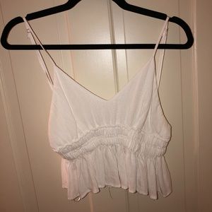 *White Crop Top
